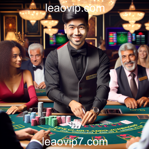 A Experiência Autêntica do Casino Ao Vivo no Leaovip.com